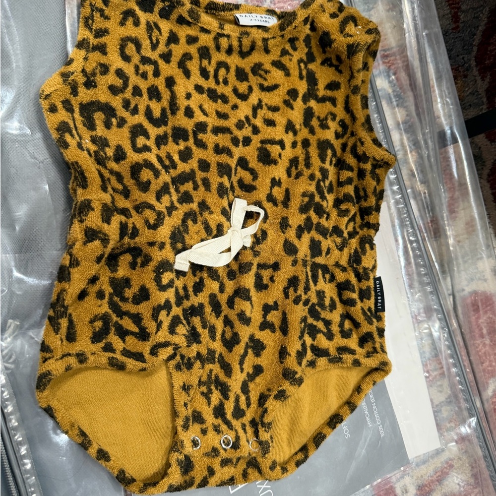 Animal Print Onesie